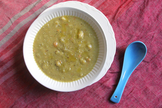 Split Pea Soup with Root Vegetables