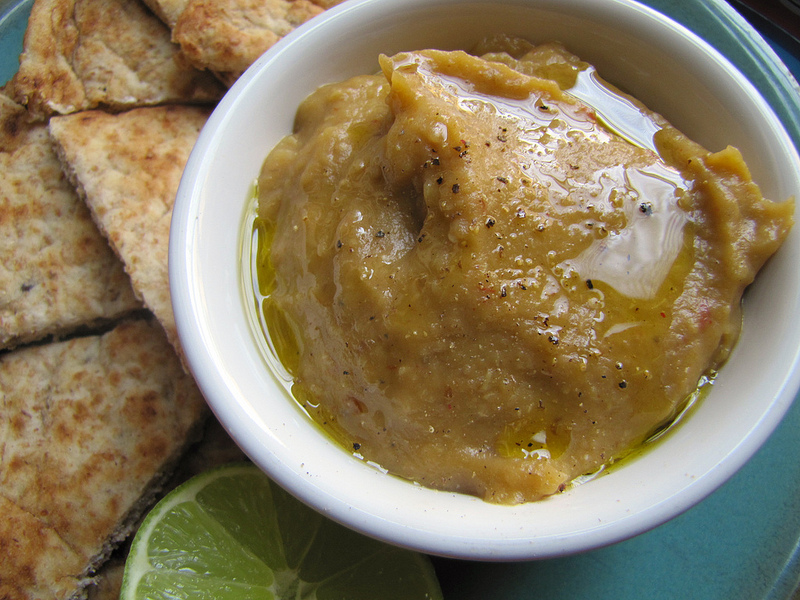 Roasted Eggplant and Chipotle Dip