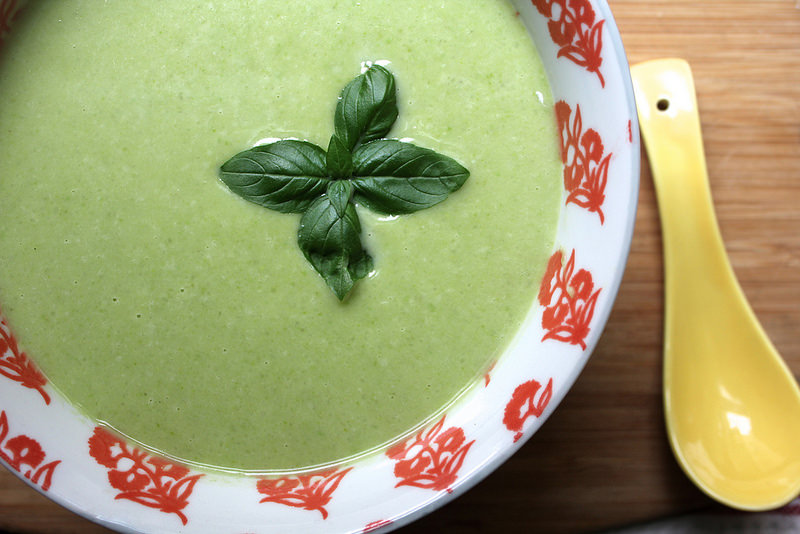 Chilled Fava Bean Soup