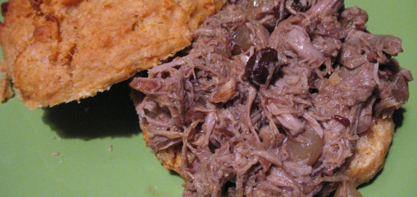 Not-So-Strange Birds Part V: Apple Cider-Braised Duck Legs with Raisins and Pearl Onions