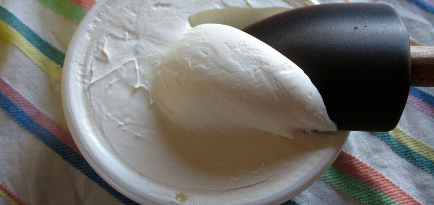 Mascarpone Ice Cream (and “Deconstructed Tiramisu”)