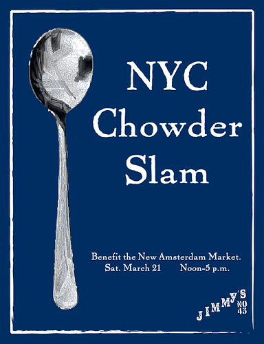 New Amsterdam Market benefit chowder cook-off is tomorrow!