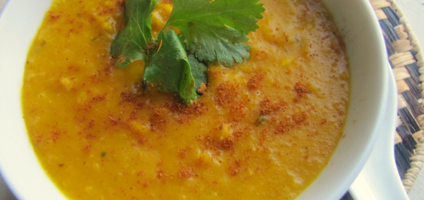 Coconut Curry Butternut Squash Soup