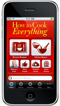 Win the How To Cook Everything iPhone App (and a conversation with Mark Bittman)