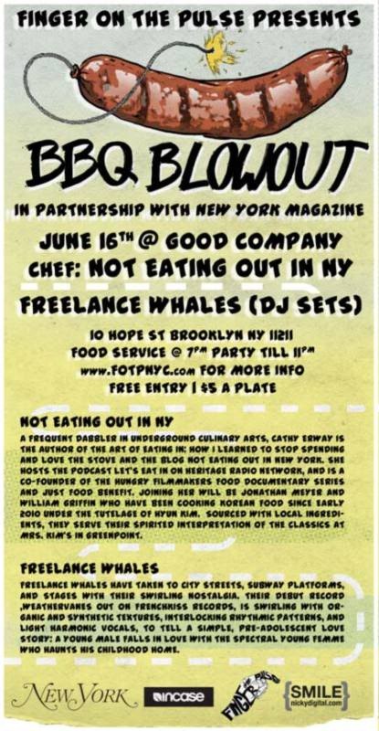 BBQ Blowout is tonight at Good Company