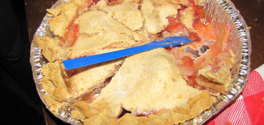 Peanut Butter & Jelly Pie (at the Greenpoint Open Studios Benefit Pie Bake-Off)