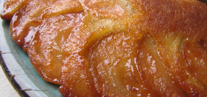 Apple Upside-Down Cake (in a fry pan!)