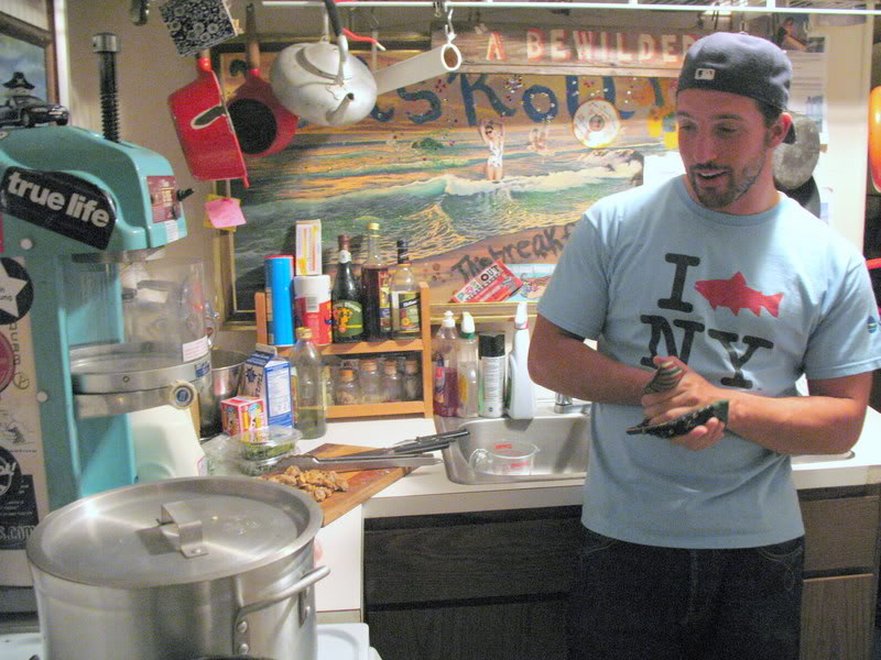 The Chowder Surfer in the Rye: Cooking with Ben Sargent