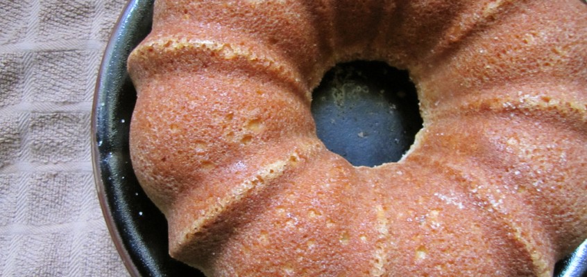 Orange Rosemary Bundt Cake