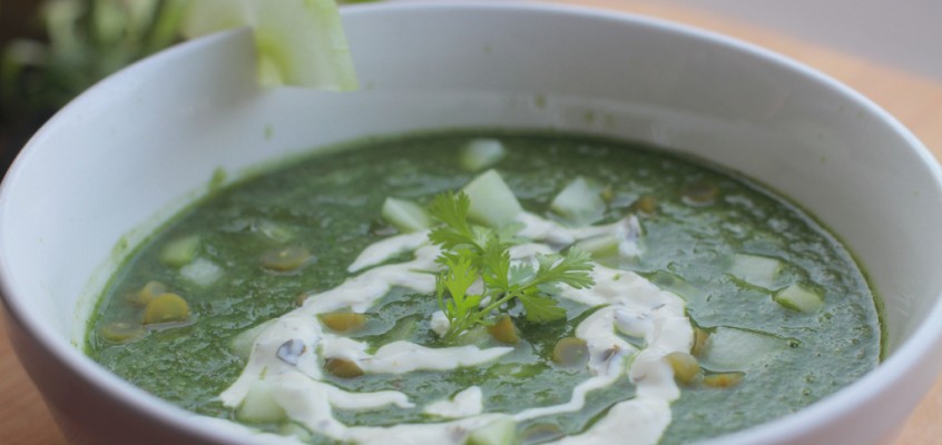 Green Gazpacho (and a preview of the Feast of 61 Local Ingredients)