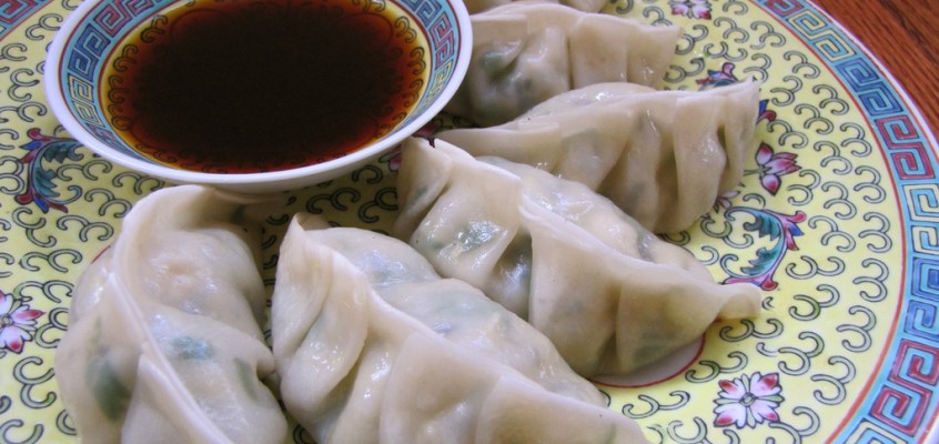 Vegetarian Dumplings with Seaweed & Mushrooms
