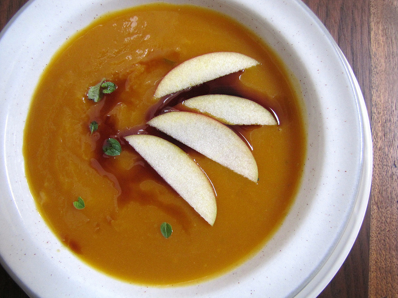 Butternut Squash & Apple Soup