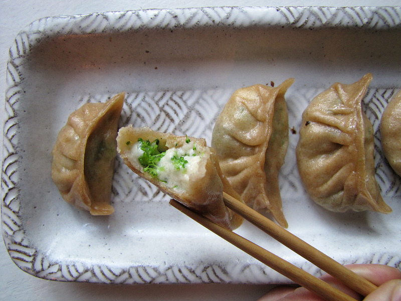 Broccoli Cheddar Dumplings