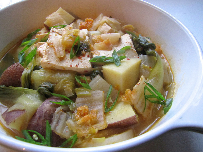 Kimchi & Potato Stew
