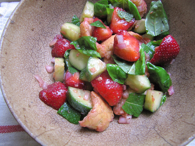 Strawberry Panzanella