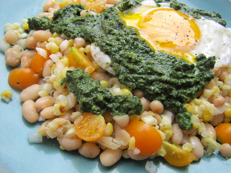 Stinging Nettle Salsa Verde with ‘Good Eggs’