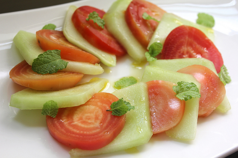 Beet and Melon Salad (and A Lesson On Losing)