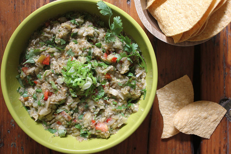 Roasted Eggplant “Salsa”